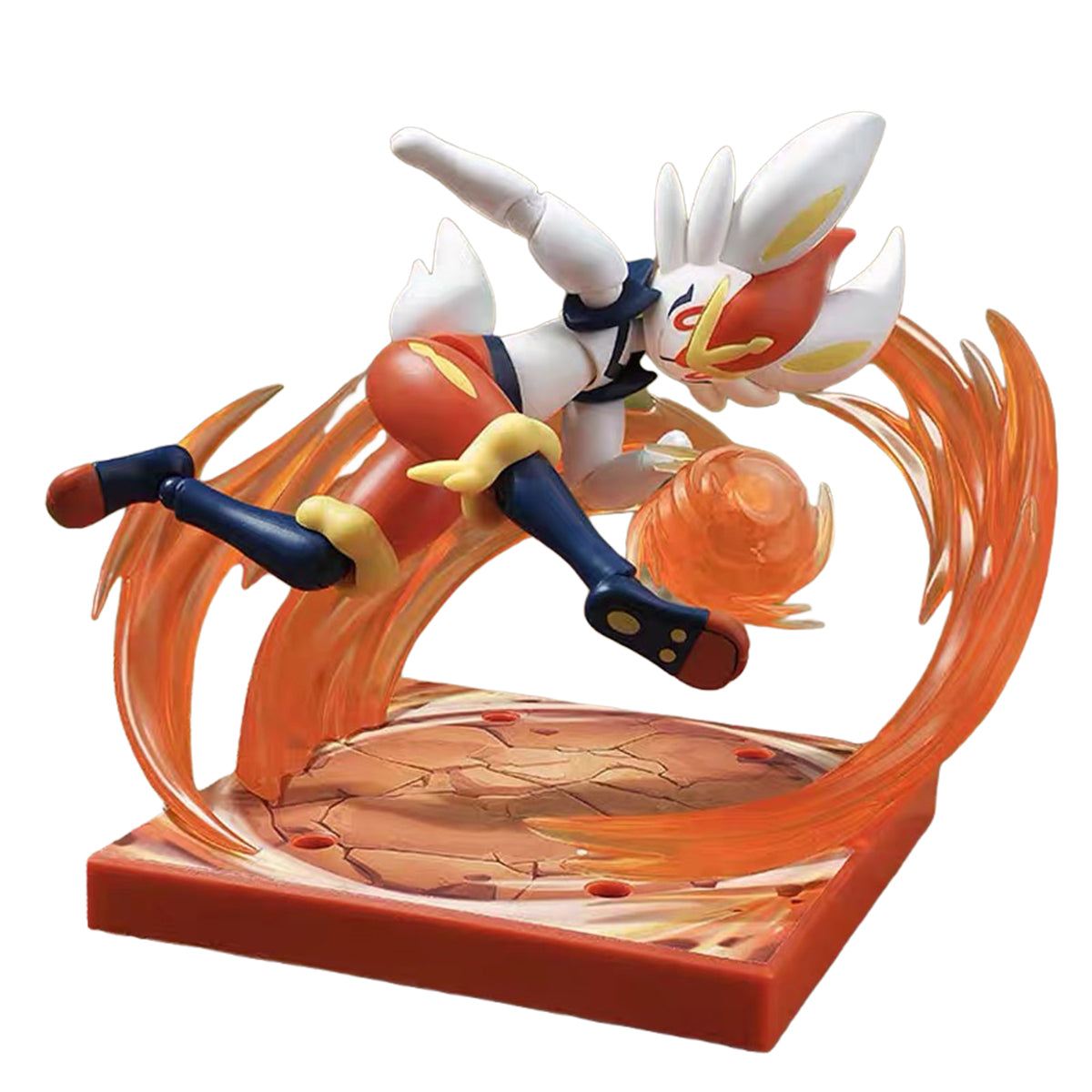 (Only Shipped to the US) BLOKEES Pokémon Classic Edition L - Cinderace 74108 Model Kit