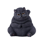 JXK Chubby Cat Static Animal Figurine