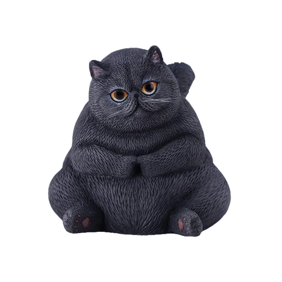 JXK Chubby Cat Static Animal Figurine