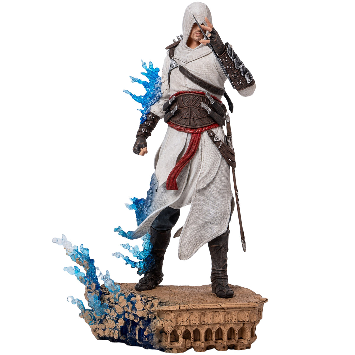 Estatua artística de personaje del juego Assassin's Creed Animus Altair de PureArts