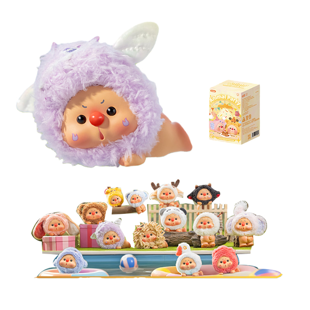 JOTOYS OYO Animal Party Series Mini Blind Box Figure