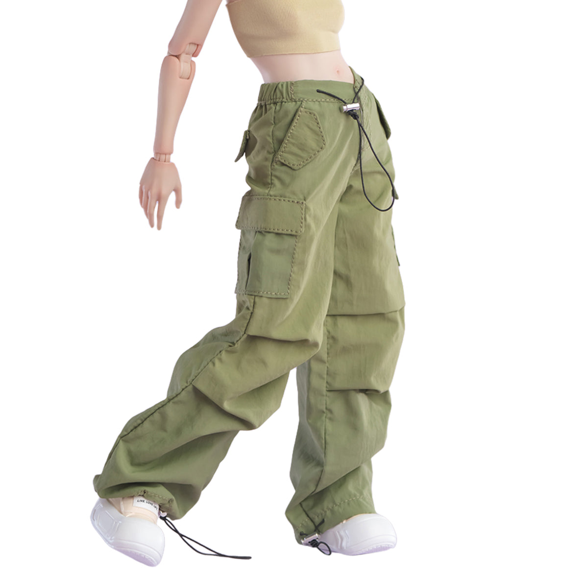 Hangtag - Straight Casual Slacks Doll Clothes Accessory Fit 1/6 Scale 12-inches Figure