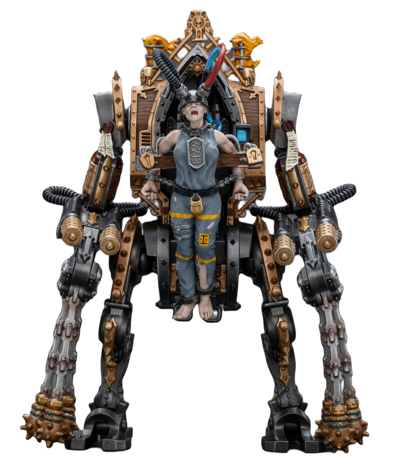 HiPlay JoyToy JT9442 40K Collectible Figure: Adepta Sororitas Penitent Engine with Penitent Flails 1:18 Scale Action Figures