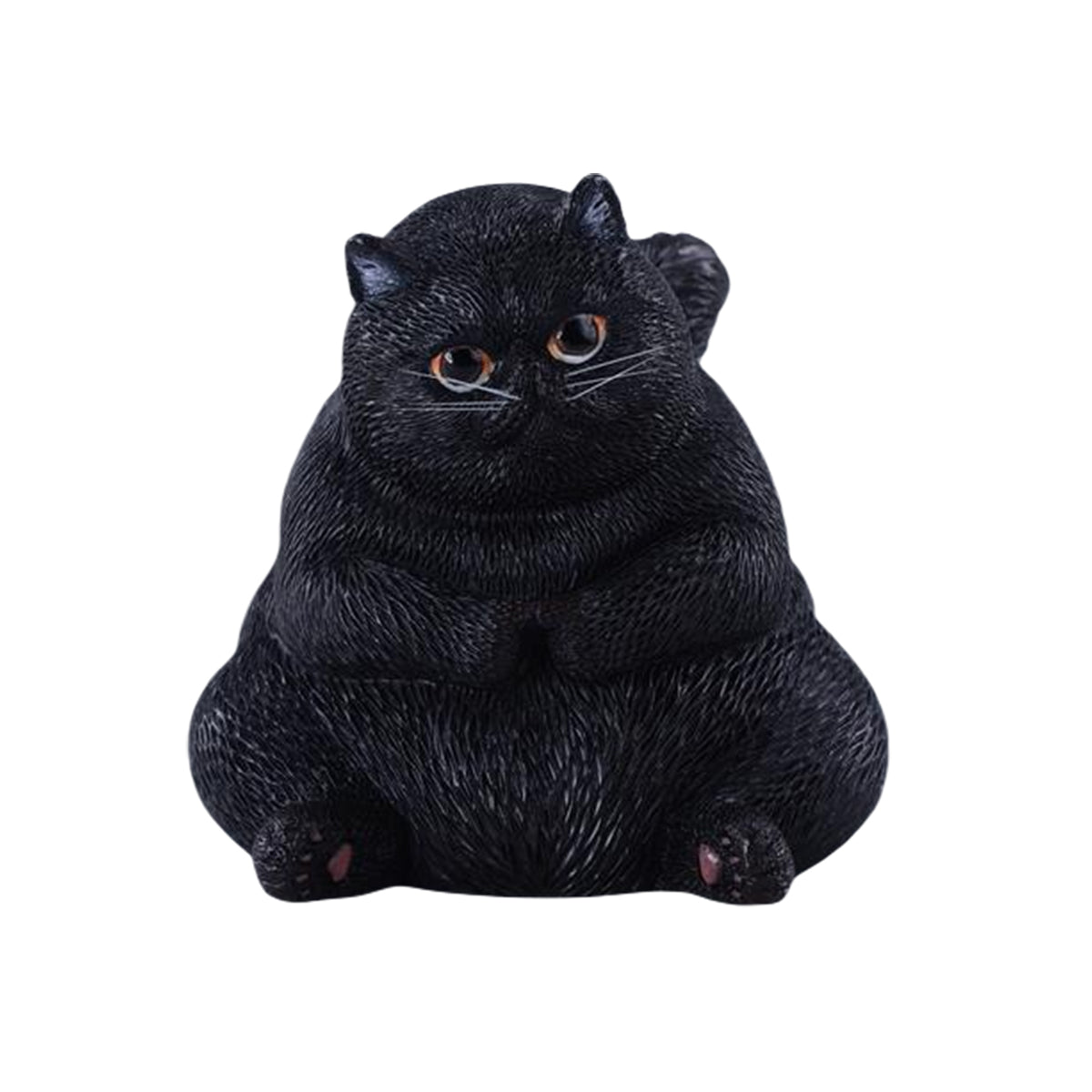 JXK Chubby Cat Static Animal Figurine