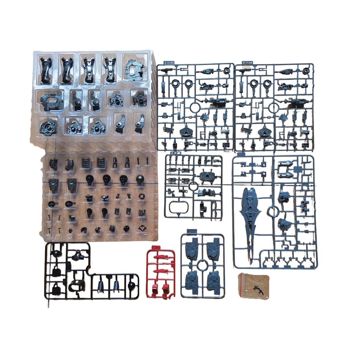 Iron Toys Sinanju Inner Frame Replacement Metal Part Pack Doll Accessory Fit MG 1/100 Scale Model Figure