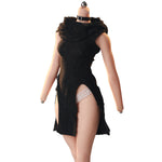 JIAOUDOLL Ruched Post-Apocalyptic Style Long Dress JO25X-04 Doll Clothes Accessory Fit 1/6 Scale 12-inches Figure