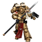 JOYTOY Blood Angels Sanguinary Guard with Angelus Boltgun and Encarmine Spear/with Inferno Pistol and Encarmine Blade/'Little' Horus Aximand Captain of the 5th Company/Chaos Space Marines Cypher Lord of the Fallen
