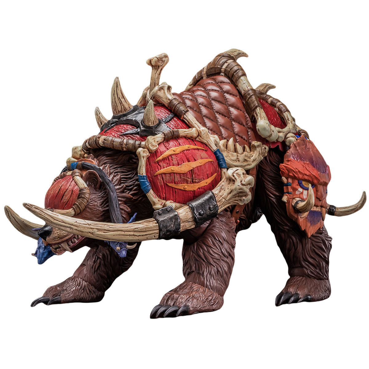 Figuras de acción de edición limitada de coleccionista de modelo de montura de oso gigante de Memory Toys