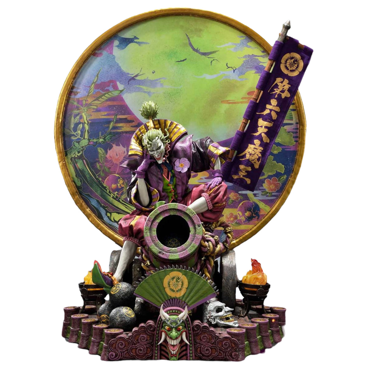 Prime 1 Studio, Batman Ninja - El Guasón, versión DX, figura de estatua