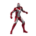 ZD Toys Anniversary Series Collectible Action Figure Full Set: Iron Man MK5, Illuminated Edition, Height 18cm Miniature