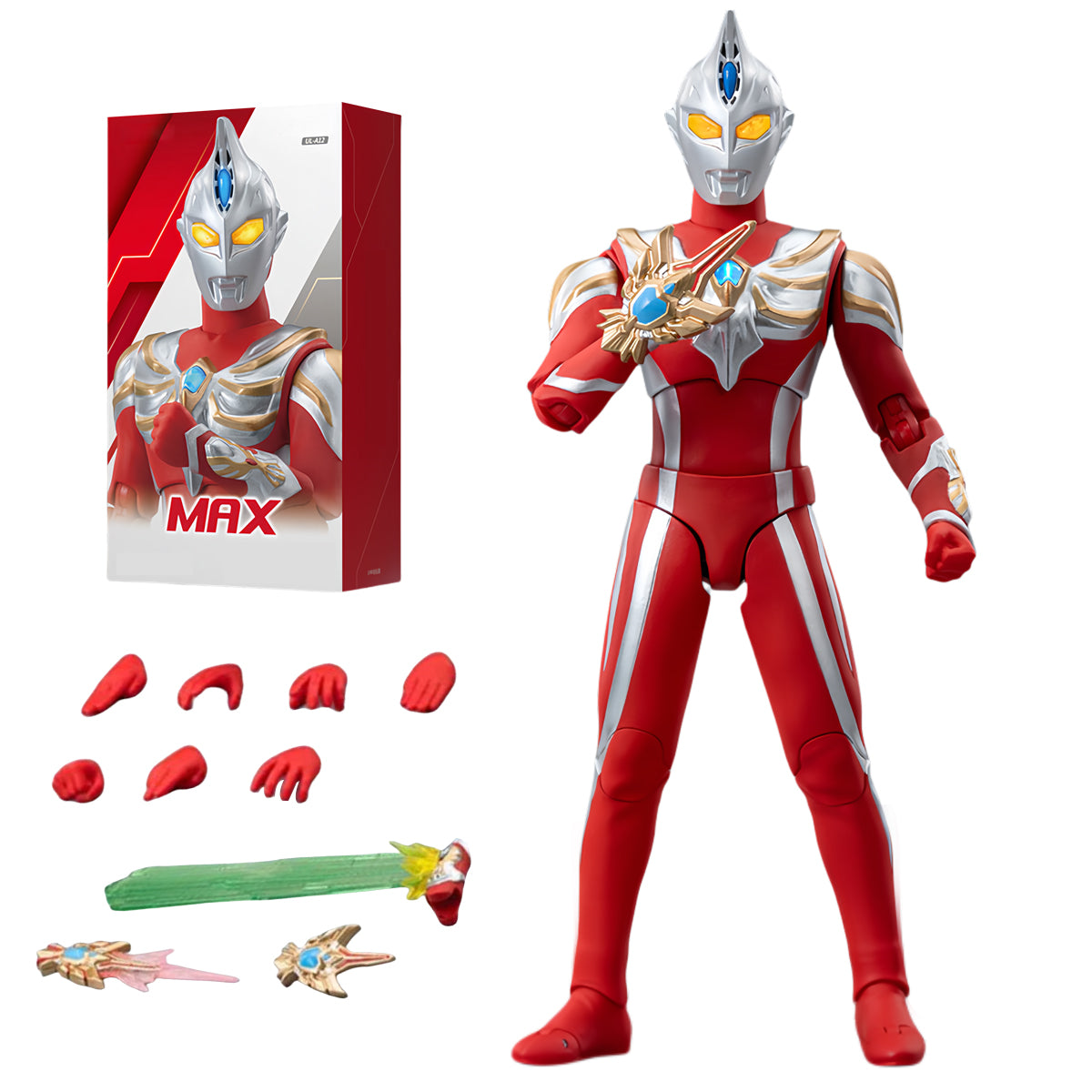 Figura de acción de Max Ultraman de ZD Toys