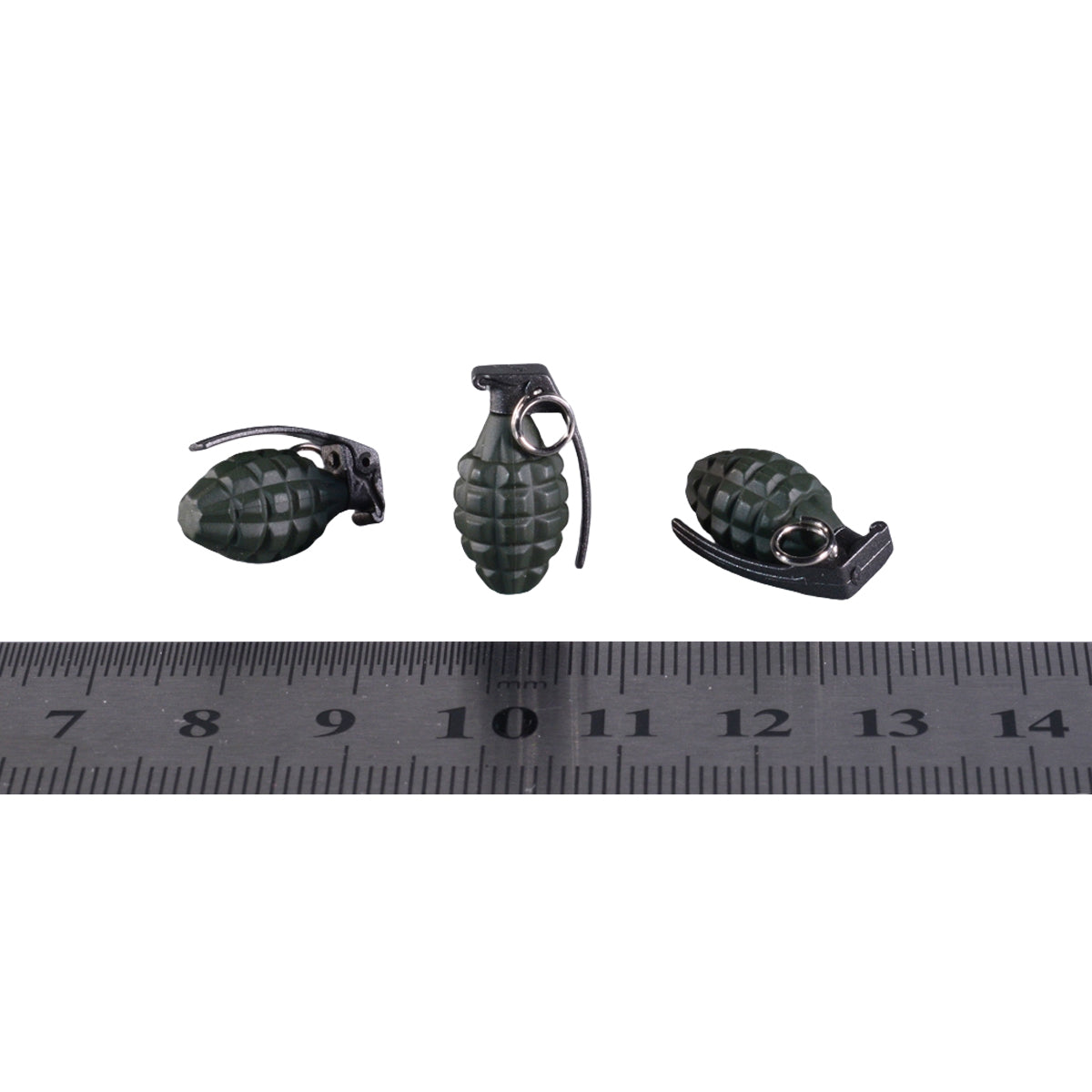ZYTOYS, MK2 Grenade Pineapple Grenade, Weapon Model Doll Accessory for 12-inches Figure