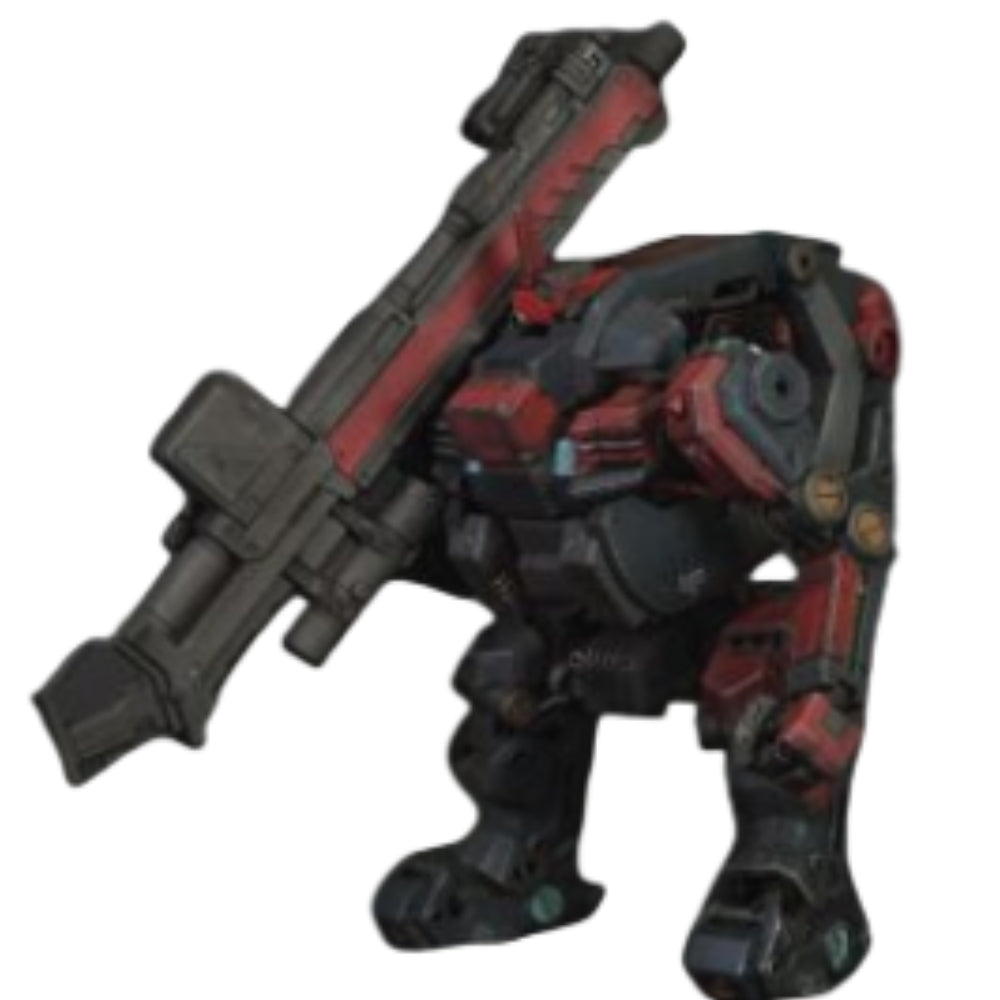 HiPlay Toys Alliance X Acid Rain Collectible Figure: Acid Rain: Red Dwarf D2C-r 1:18 Miniature Action Figure FAV-A81