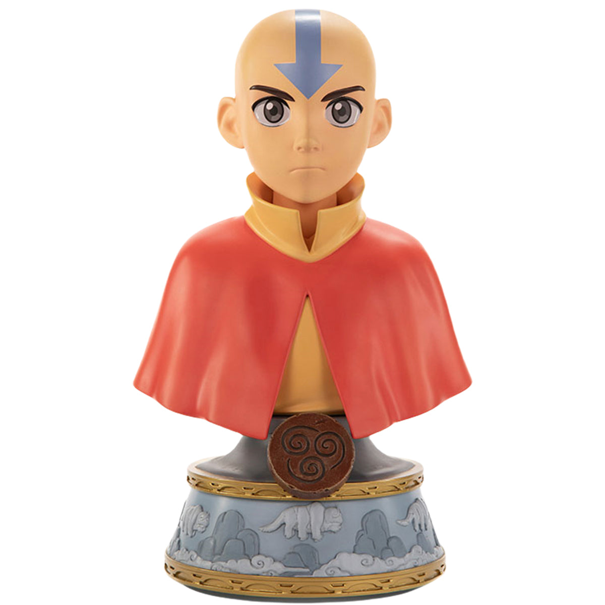 Primeras 4 figuras de la gran estatua artística de Aang