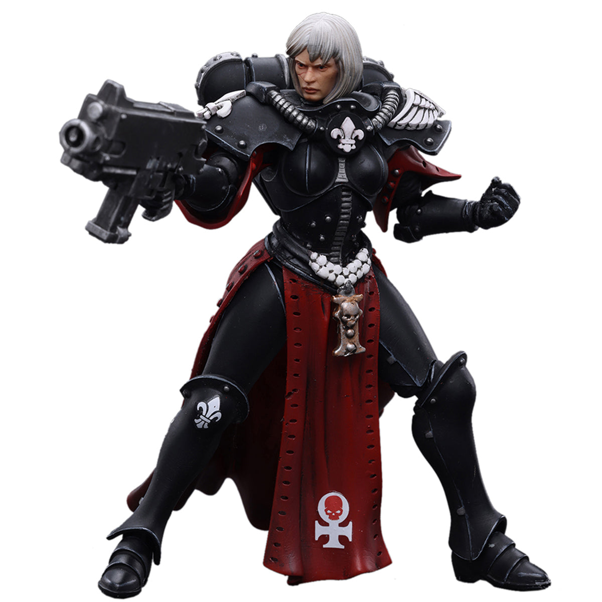 JOYTOY Warhammer 40,000 Adepta Sororitas Battle Sister Sister Noyalle Reedición Edición Figuras de acción