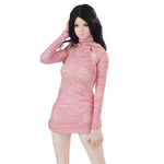 JIAOUDOLL Ruched Post-Apocalyptic Style Long Dress JO25X-05 Doll Clothes Accessory Fit 1/6 Scale 12-inches Figure