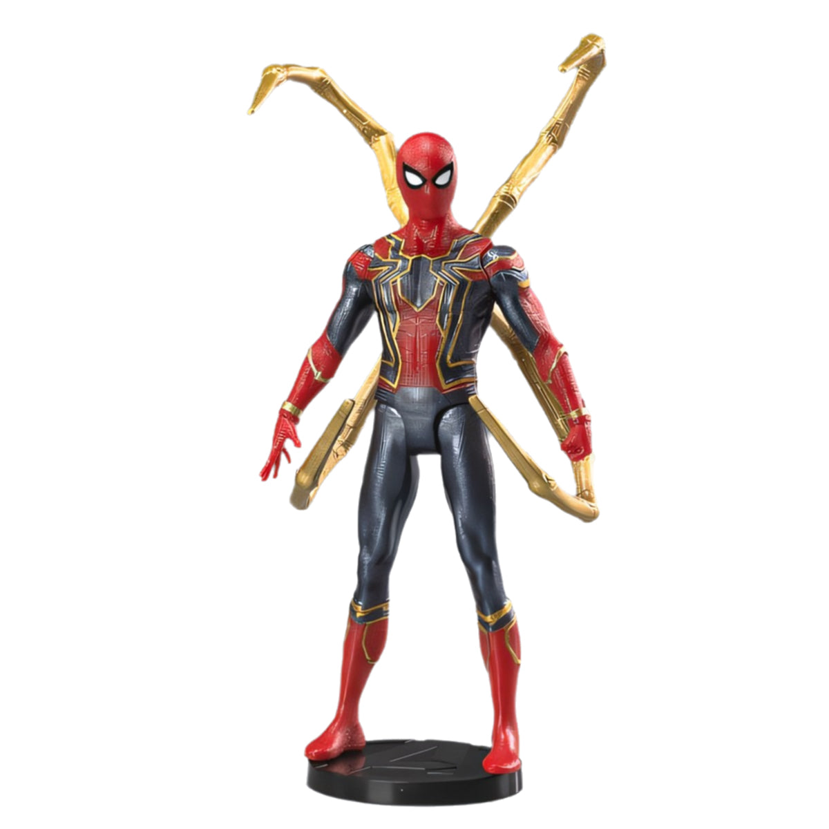 Figura coleccionable completa de ZD Toys: Iron Spider de 4 pulgadas, articulada, a escala 1:20, 4CGTZZX