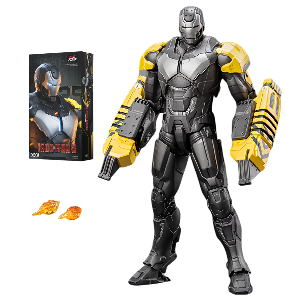 ZD Toys Iron Man MK25 Striker (Non-Luminous) Action Figures
