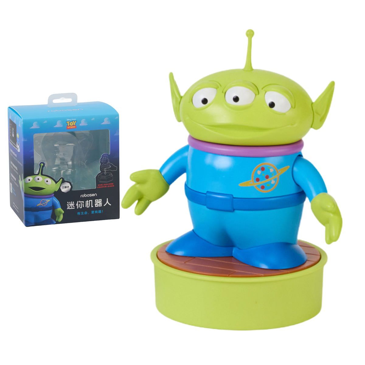 Robosen Mini Robot Toy Story Lots-o'-Huggin' Bear/REX/Buzz Lightyear/WALL·E/EVE/Alien/Woody/Jessie/Mini Base Action Figure Set