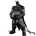 U-P-Finegures LPZZ Absolute Batman 1/12 figure — Standing front view of Batman in grey and black armor