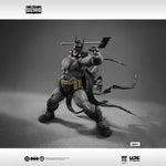 U-P-Finegures LPZZ Absolute Batman 1/12 figure — Action pose holding a large weapon