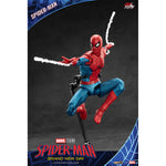 ZD Toys Spider-Man 1970-01 1/10 figure — Airborne pose with white web effects