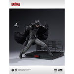 U-P-Finegures LPZZ The Batman 2022 1/12 figure — Action pose on a scene base
