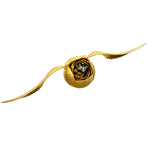 Atomic Box YH1013 Harry Potter Golden Snitch replica — Three-quarter view of the winged Golden Snitch