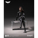 INART HG M0002 Catwoman 1/12 figure — Seated pose on a clear display support