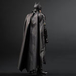 Fondjoy DC1010B The Batman 2022 1/9 figure — Rear three-quarter view showing the cape
