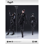 U-P-Finegures LPZZ Arkham Knight Catwoman 1/12 figure — Front, side and rear views with height chart