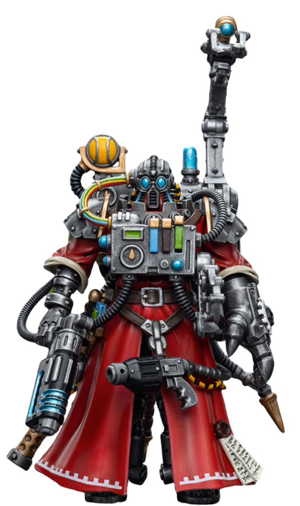 HiPlay JoyToy Warhammer 40K Collectible Figure: Adeptus Mechanicus Cybernetica Datasmith 1:18 Scale Action Figures