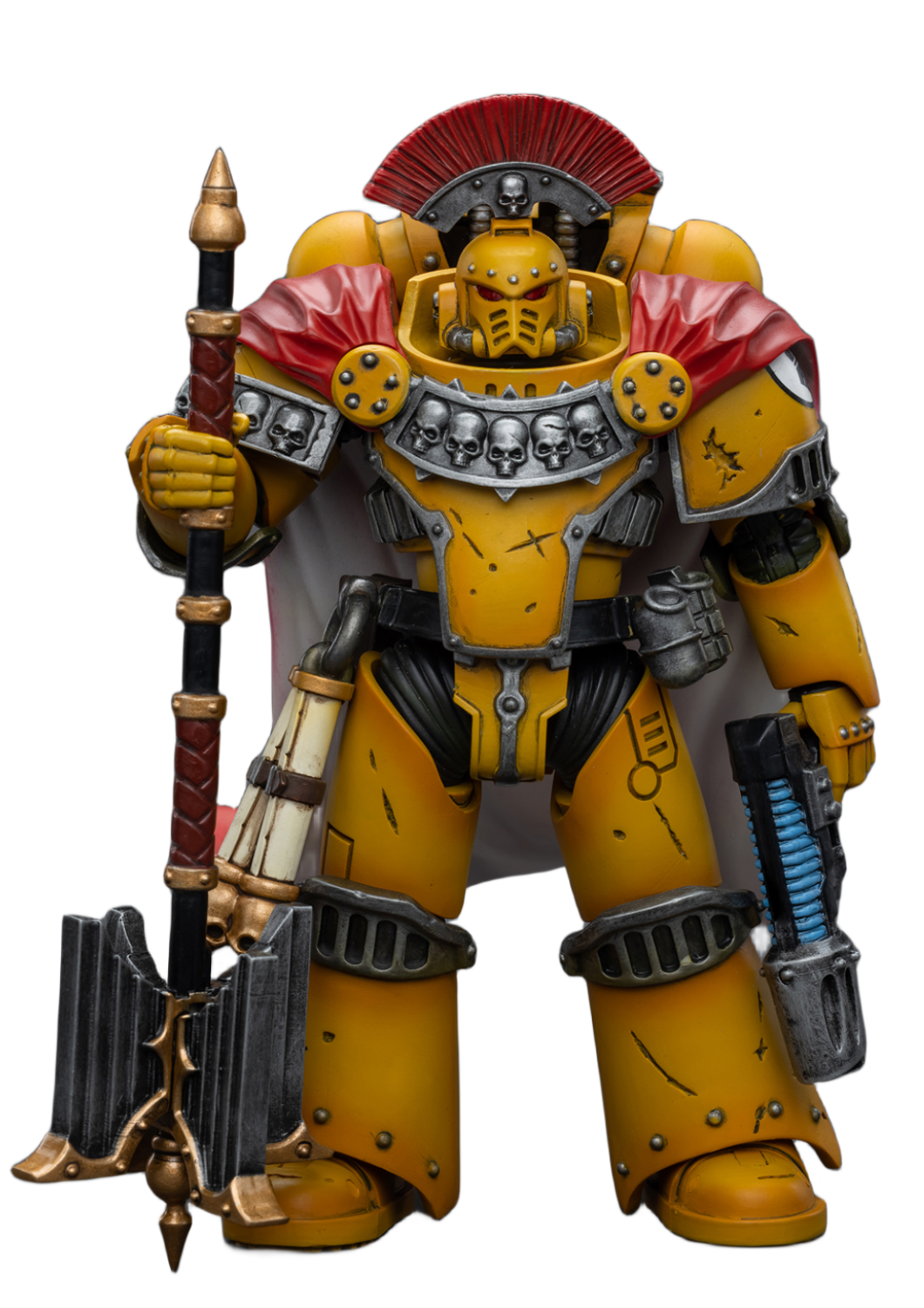 HiPlay JoyToy 40K Collectible Figure: Imperial Fists Legion Chaplain Consul 1:18 Scale Action Figures JT9039