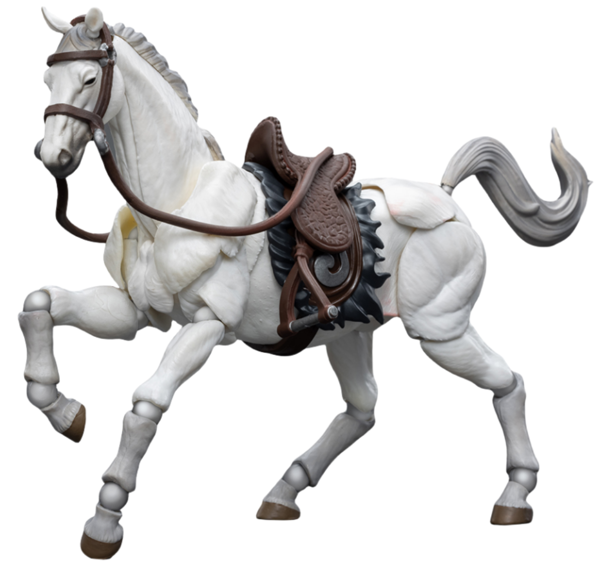 HiPlay JoyToy Warhammer 40K Collectible Figure: Dark Source JiangHu War Horse White 1:18 Scale Action Figures JT7998 (War Horse White)