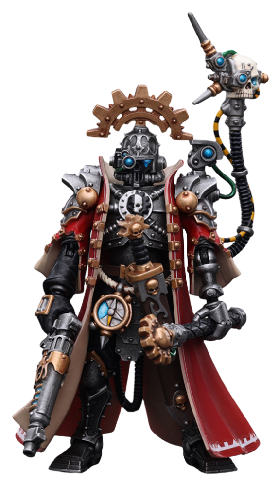 HiPlay JoyToy Warhammer 40K Collectible Figure: Adeptus Mechanicus Skitarii Marshal 1:18 Scale Action Figures