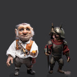 Infinite Statue Labyrinth 40th Anniversary Goblin Warrior & Hoggle the Dwarf 1/6 Scale Action Figure