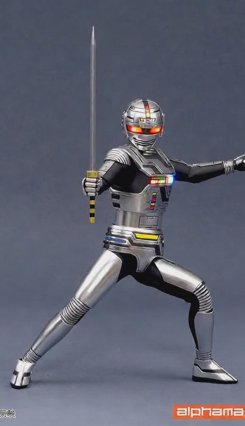 Alphamax AX-0336 Space Sheriff Gavan 1/12 Scale Action Figure Collectible Tokusatsu Hero Figure