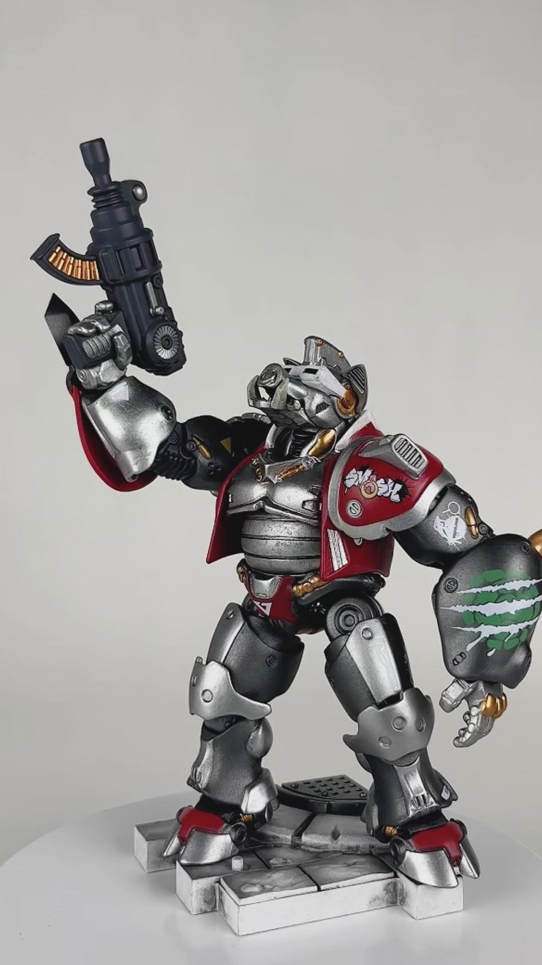 JOYTOY TMNT-Mighty Rocksteady & TMNT-Super Bebop 1/18 Scale Action Figure