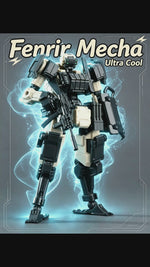 Sheik Mainland Fenrir-A6 Assult Type 2-in-1 Plastic Model Kit Mecha Figure