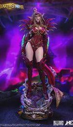HEX Collectibles Hearthstone Valeera Sanguinar 1/6 Scale Statue HEXHS09 Premium Collectible Figure with LED Eyes and Rogue Magnet