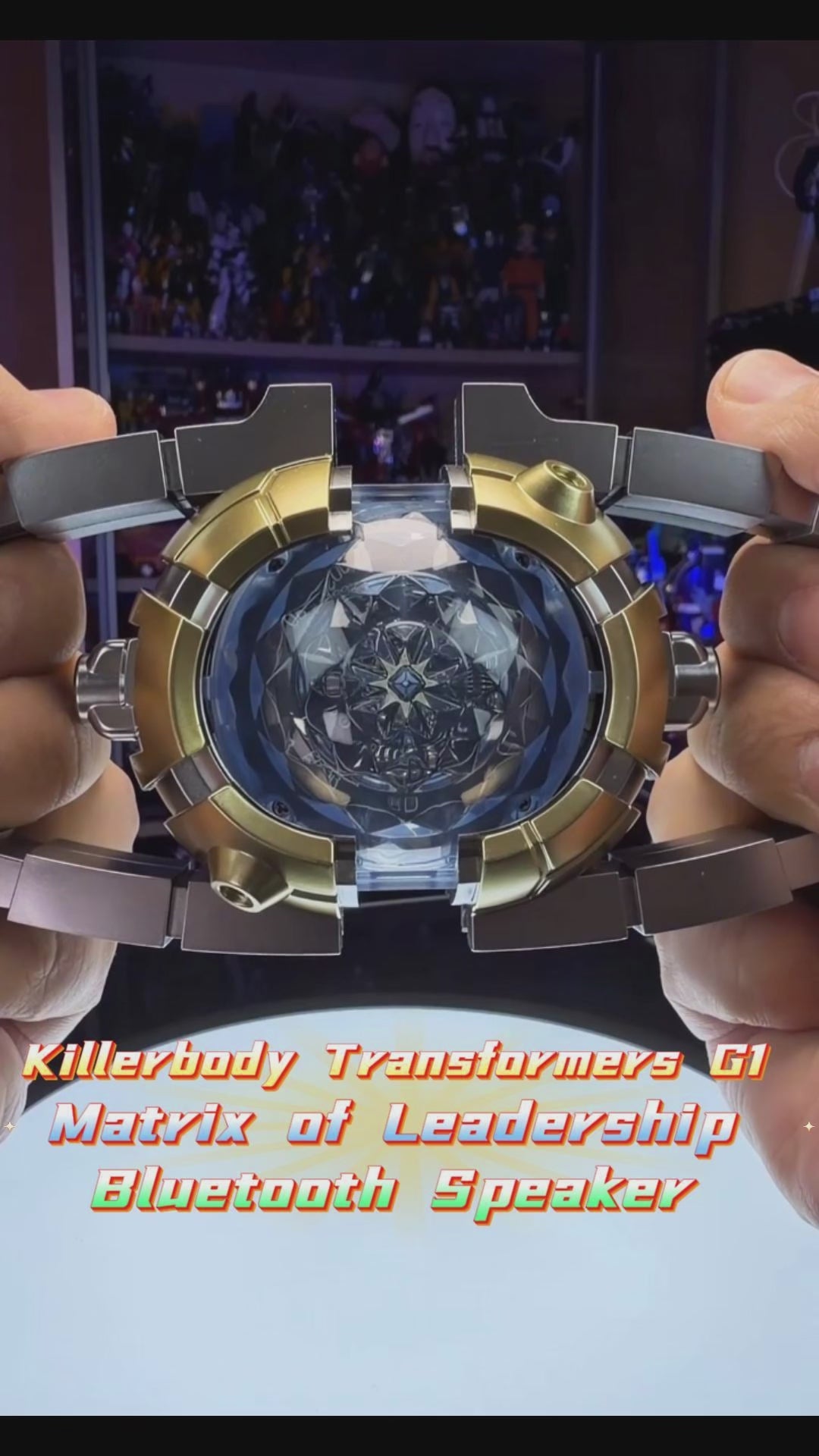 Killerbody Transformers G1 Optimus Prime Matrix of Leadership Bluetooth Speaker (KB20069-99) Collectible with Light and Sound Effects