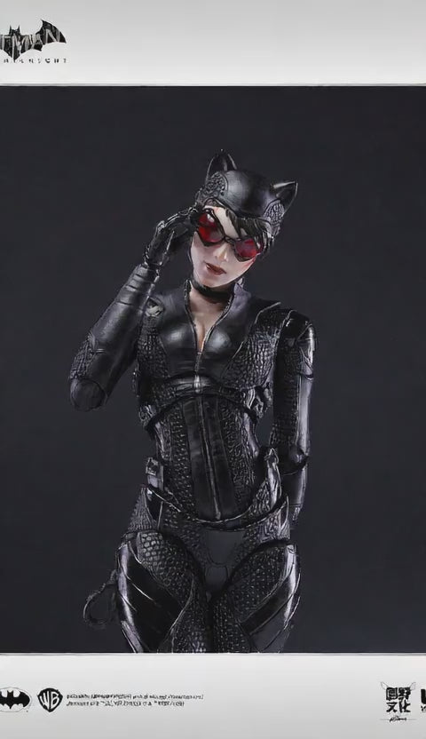 U-P-Finegures LPZZ Batman: Arkham Knight Catwoman 1/12 Action Figure