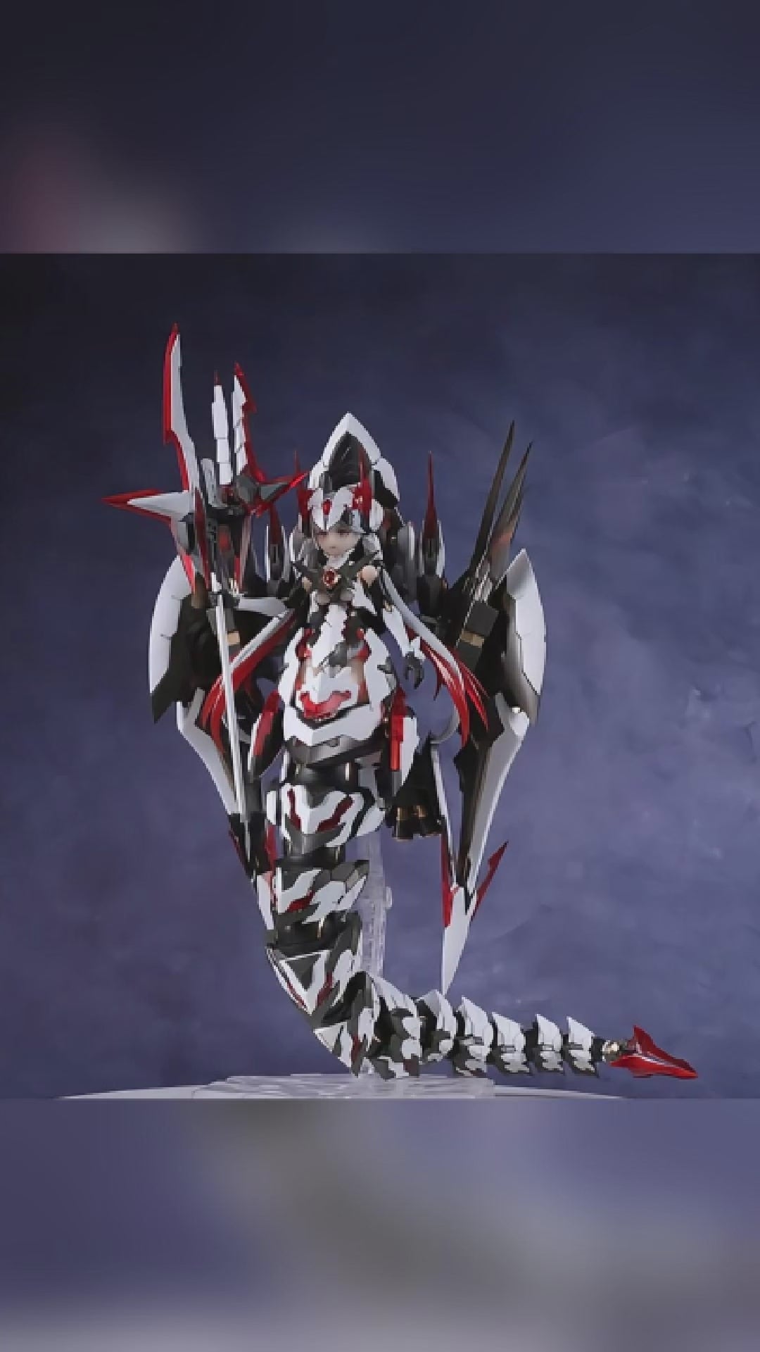 Nuclear Gold Reconstruction Polaris Star White Snake Mechagirl Kit 1/12 Scale Model Kit