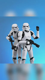 ZD Toys Star Wars 1966-02 Stormtrooper 1/10 Scale Action Figure Set