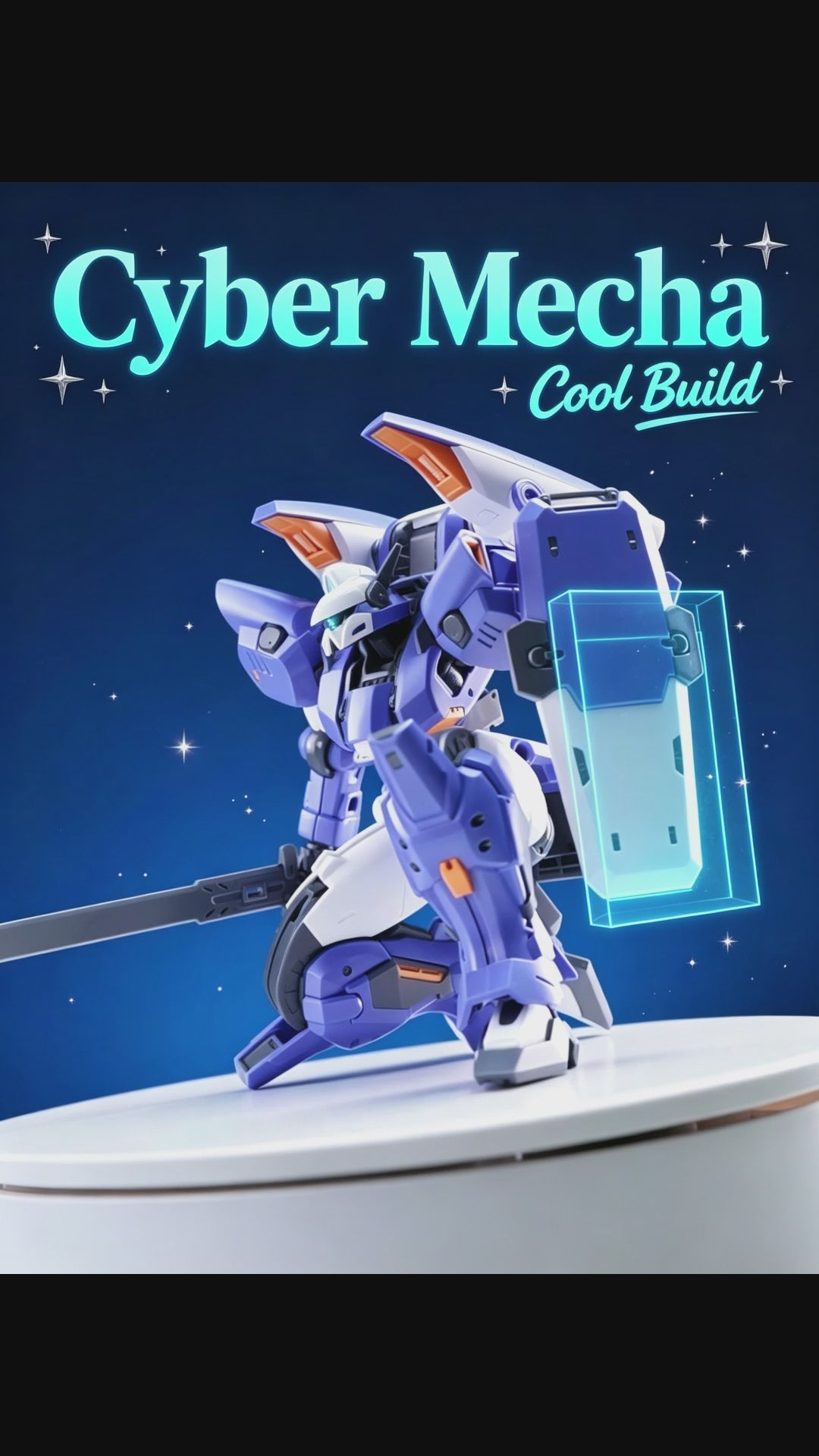 Sheik Mainland T.R.O.O.P.E.R. RB-107 BUCK Stag Type II 1/144 Grey & Blue Scale Plastic Mecha Assembly Model Kit