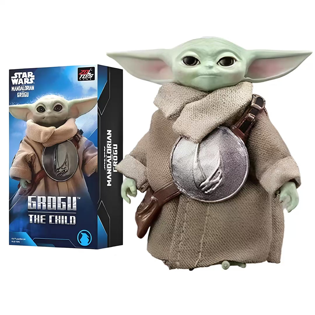 ZD Toys Star Wars 1966-10 Grogu The Child (Baby Yoda) 1/10 Scale Action Figure Set